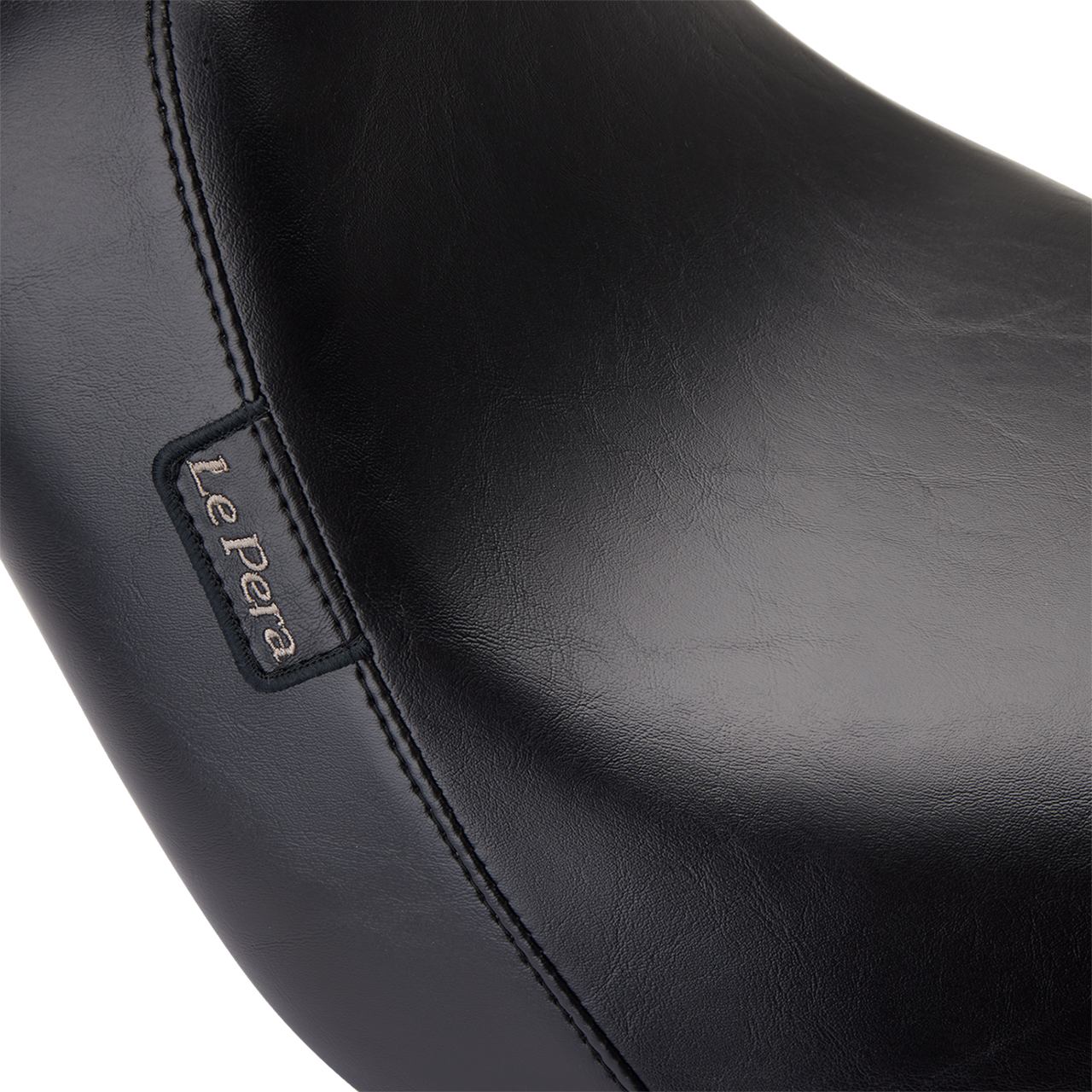 Le Pera #LYR-007 - Bare Bones Solo Seat - Smooth - Black - Softail '18-'23