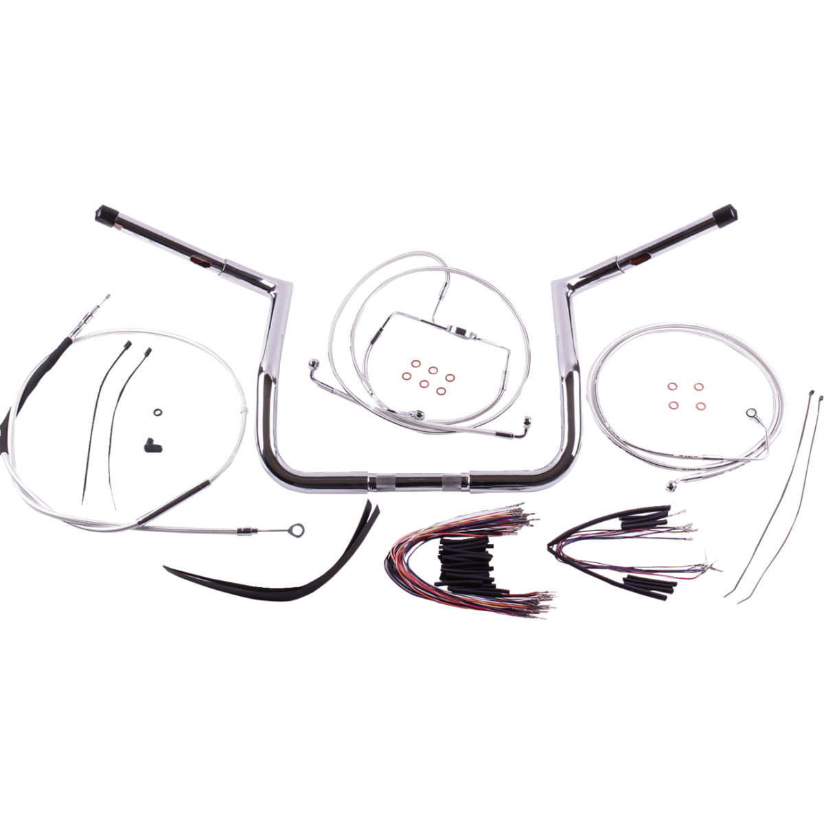 Magnum Shielding #38831-412 - 1-1/4" Viking Handlebar Installation Kit - 12" - Sterling Chromite II®