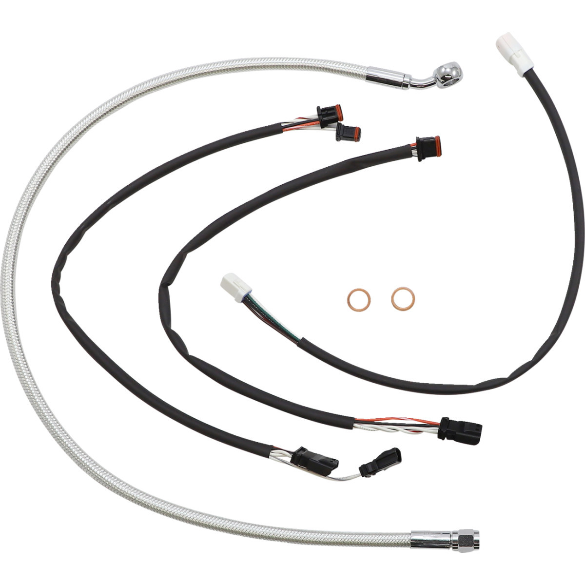 Magnum Shielding #3871003 - Sterling Chromite II® Designer Handlebar Installation Kit - 18"-20" - '21-'22 FLHR
