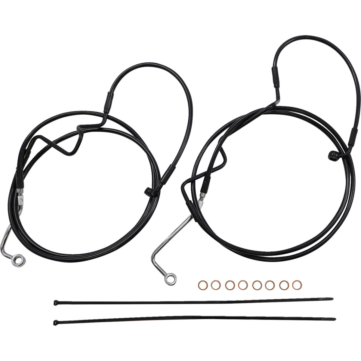 Magnum Shielding #486971 - XR Handlebar Installation Kit - 12"-14" Ape Hangers - '21-'24 FLTR - Black