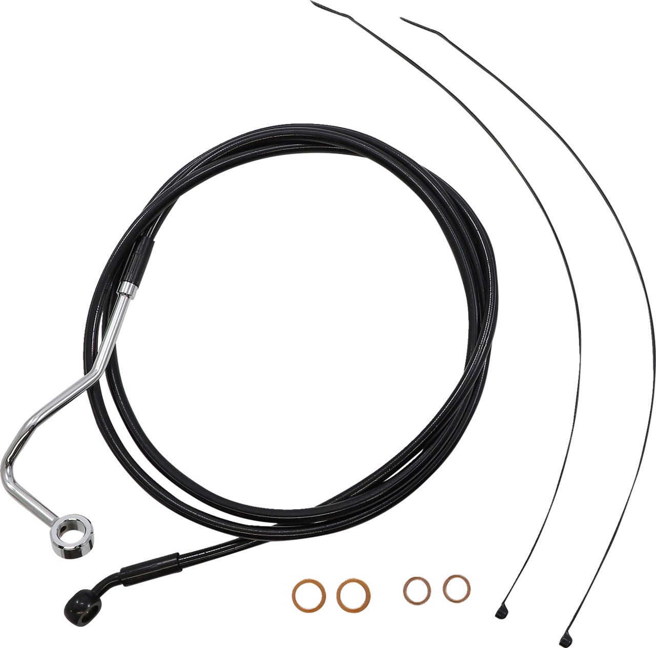 Magnum Shielding #486972 - XR Handlebar Installation Kit - 15"-17" Ape Hangers - '21-'24 FLTR - Stainless Steel