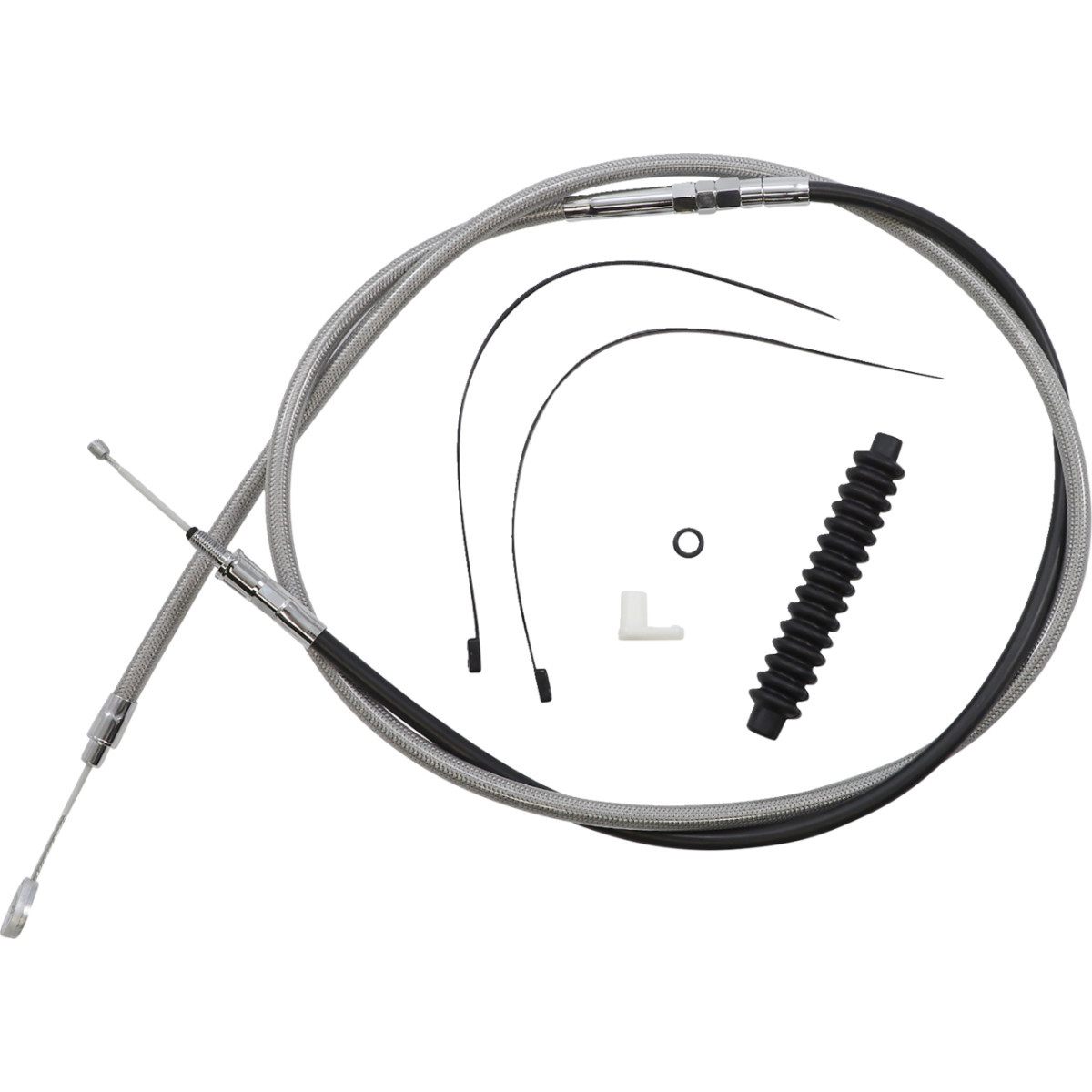 Magnum Shielding #589971 - XR Handlebar Installation Kit - 12"-14" Ape Hangers - '21-'24 FLTR - Stainless Steel/Chrome