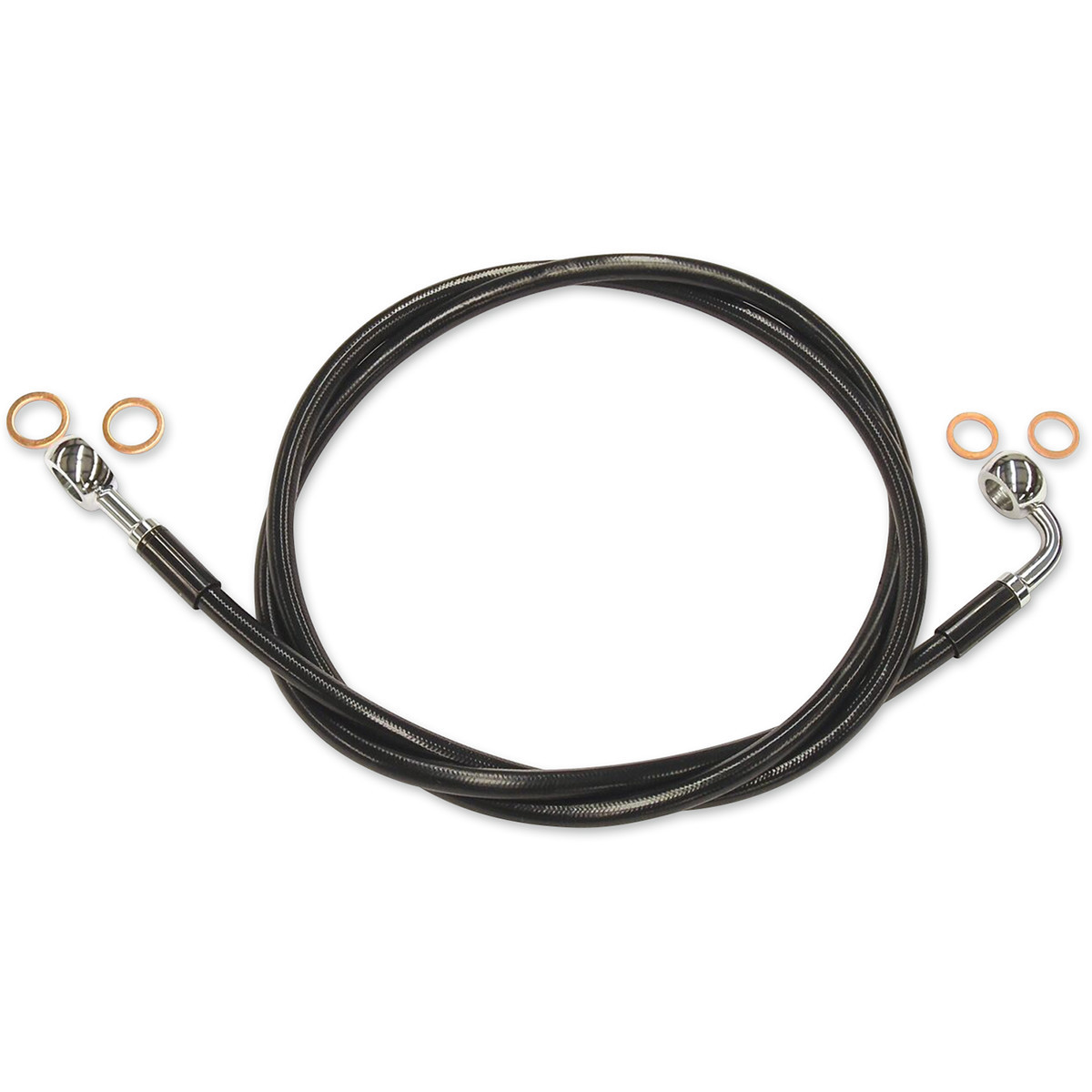 Magnum Shielding #SBC0604-48 - Brake Line - XR - EZ Align - Black