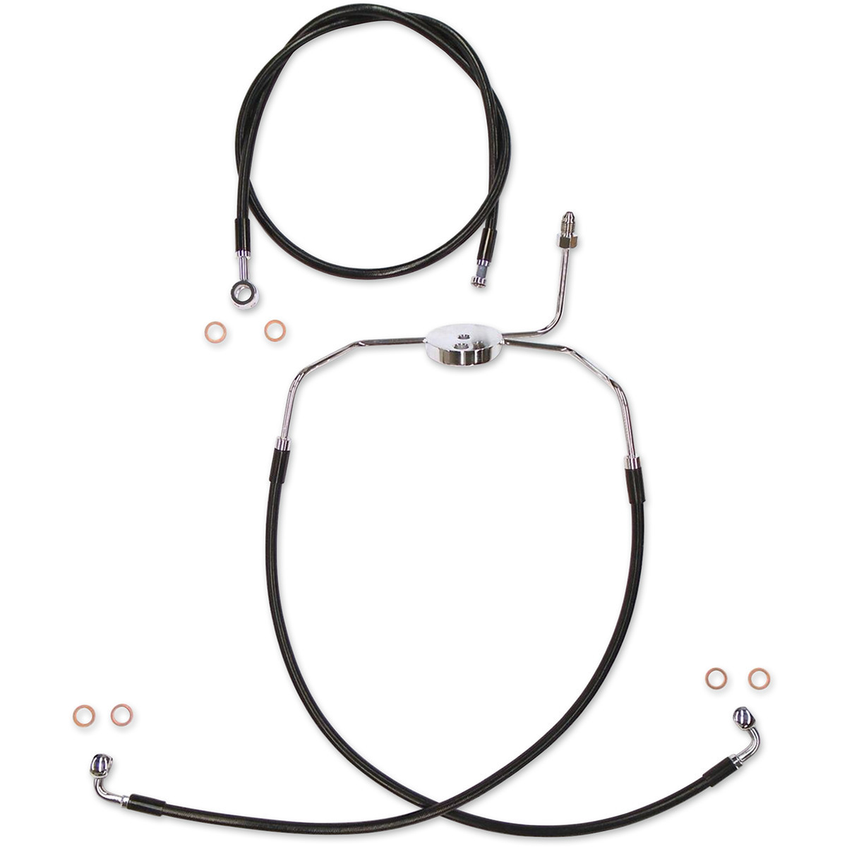 Magnum Shielding #SBC1305-27 - Brake Line Kit - XR - Black