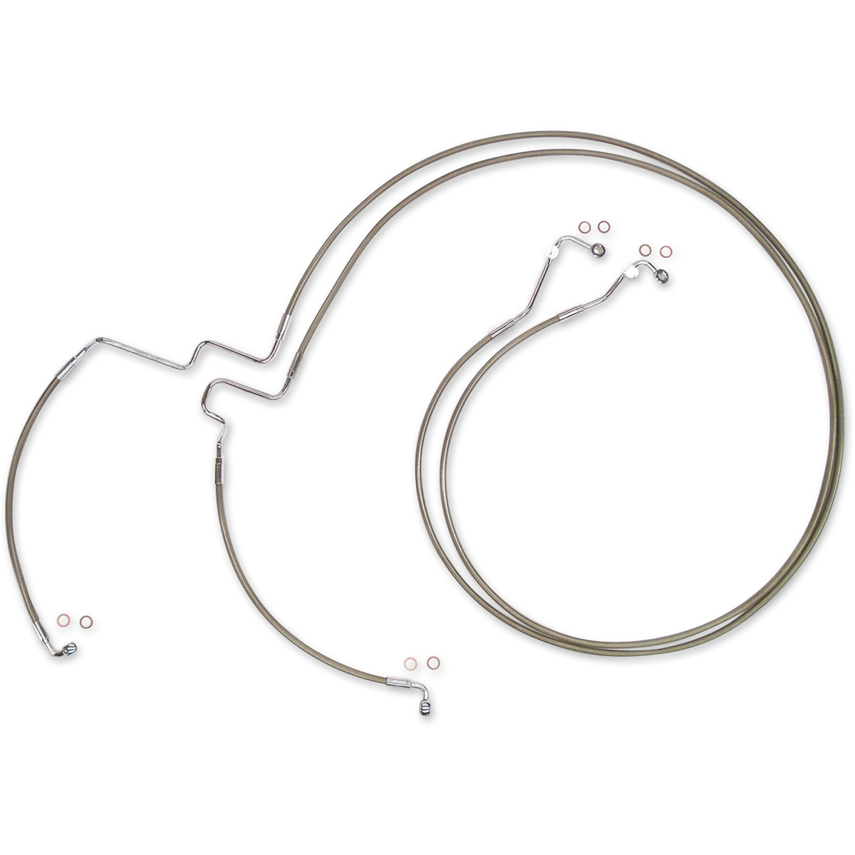 Magnum Shielding #SSC1116-00 - Brake Line - XR - Lower - Stainless Steel