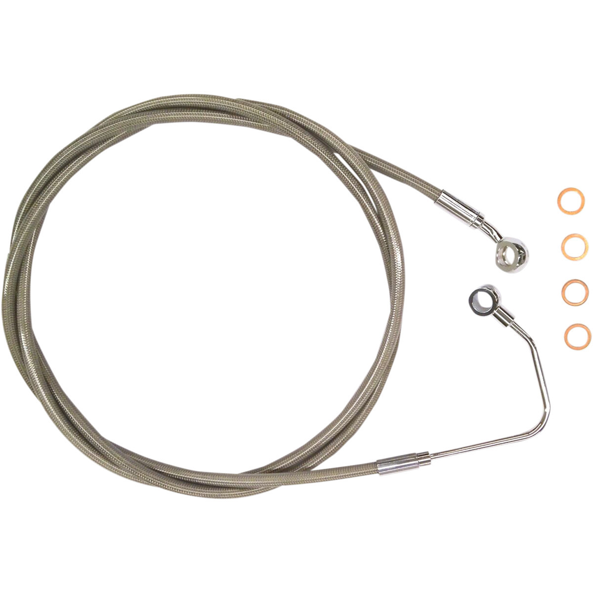Magnum Shielding #SSC1404-74 - Brake Line - Upper - XR - Stainless Steel
