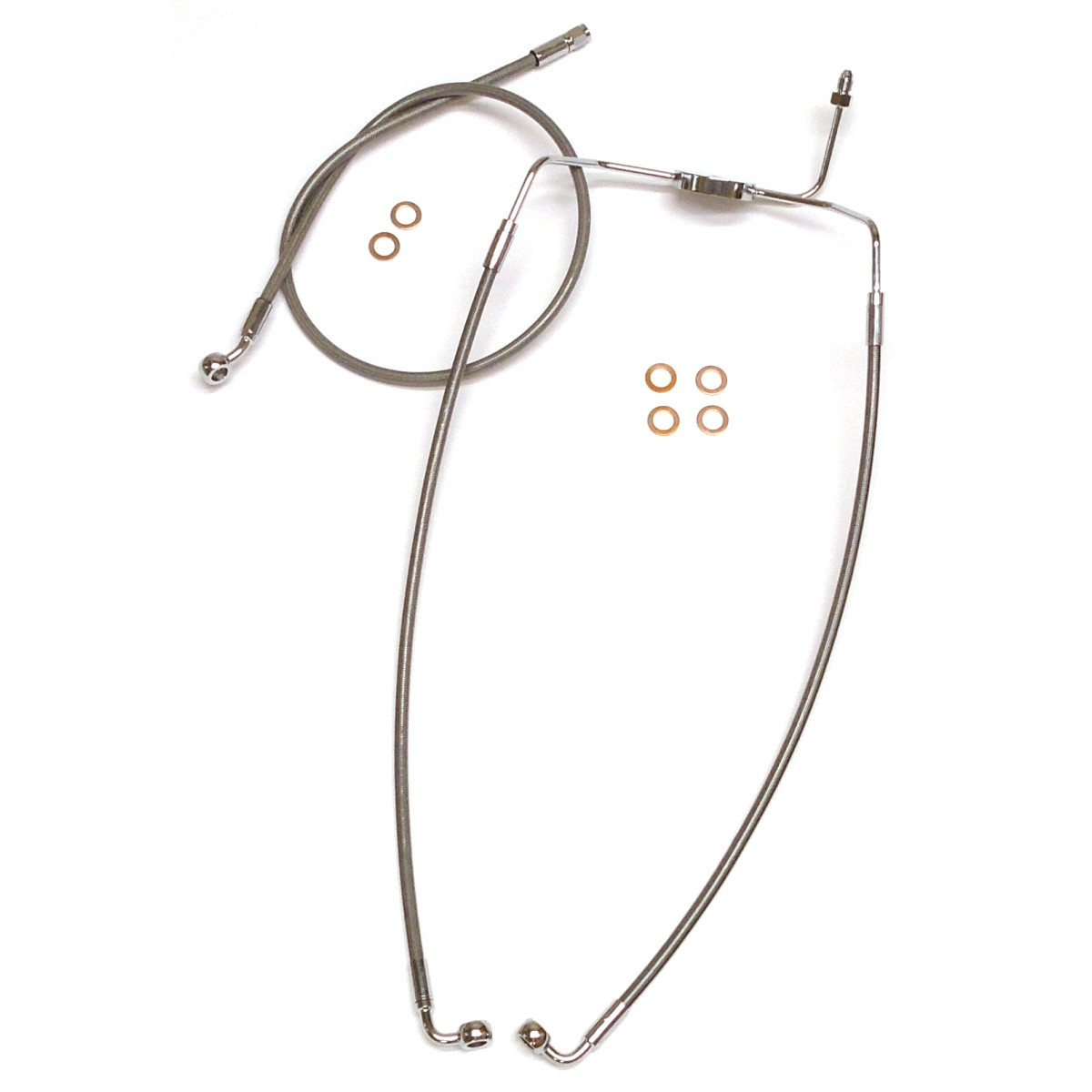 Magnum Shielding #SSC1307-33 - Brake Line - Front - XR - Stainless Steel