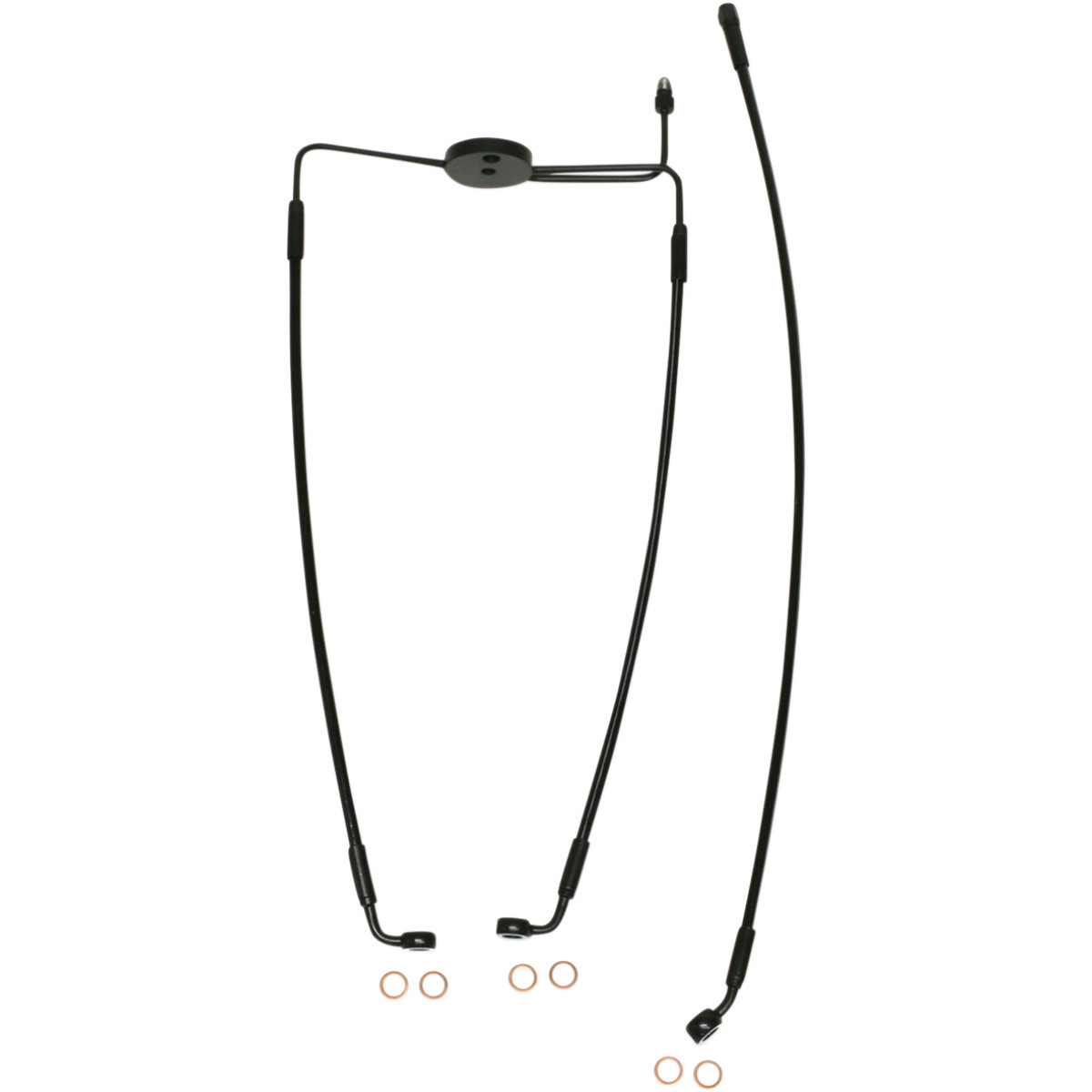 Magnum Shielding #SBB1310-29 - Brake Line - Front - XR - Black
