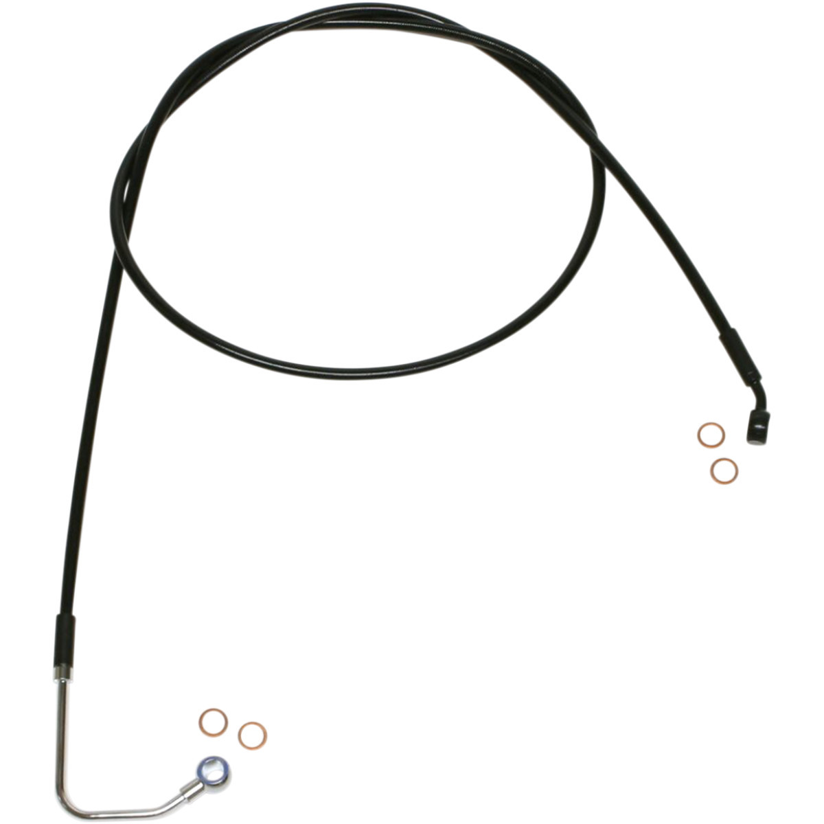 Magnum Shielding #SBB1404-68 - Brake Line - Upper - XR - Black