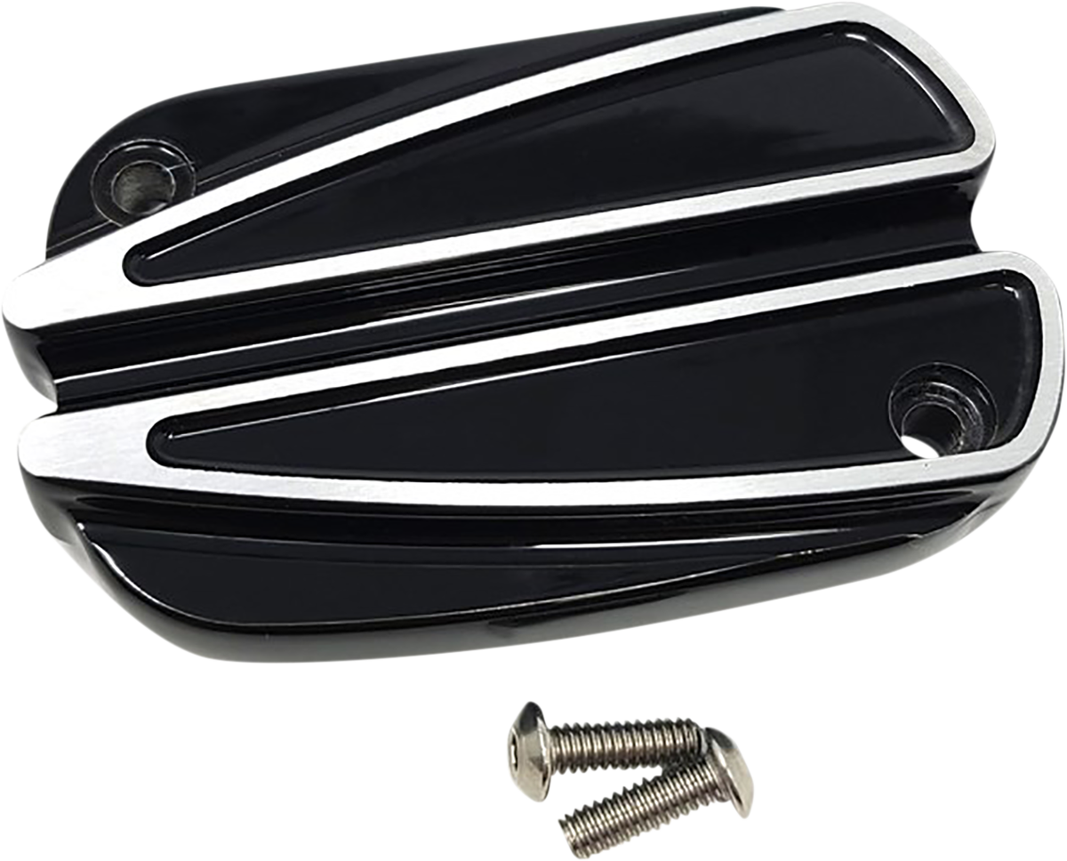Master Cylinder Lid - Clutch - Ripper - Black
