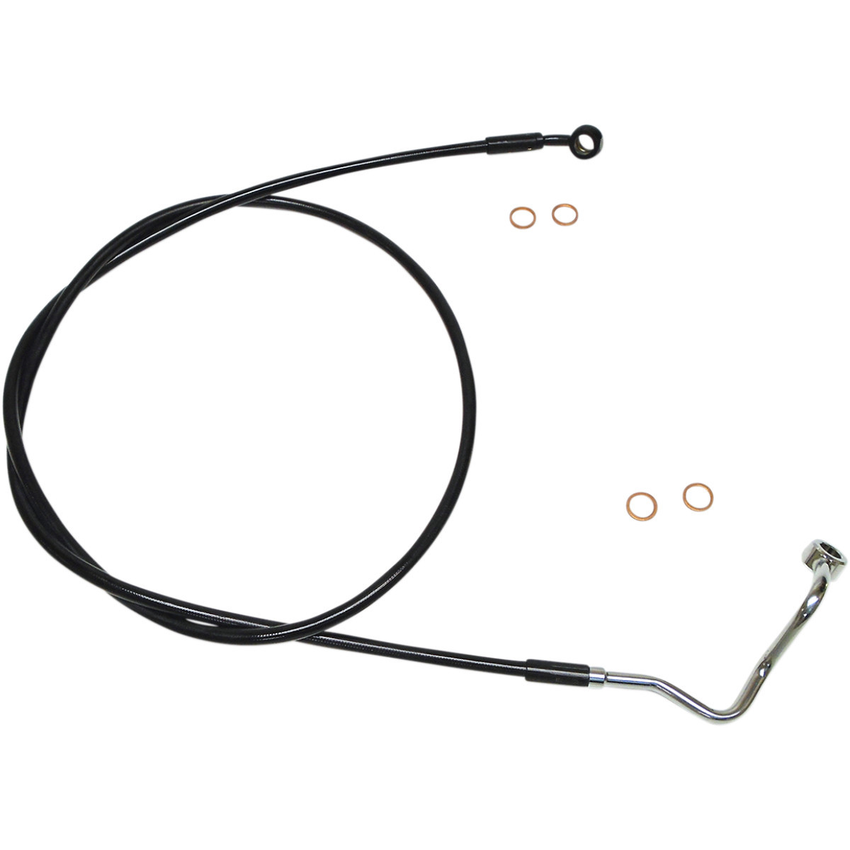 Magnum Shielding #SBB1414-69 - Brake Line - Upper - ABS - Black