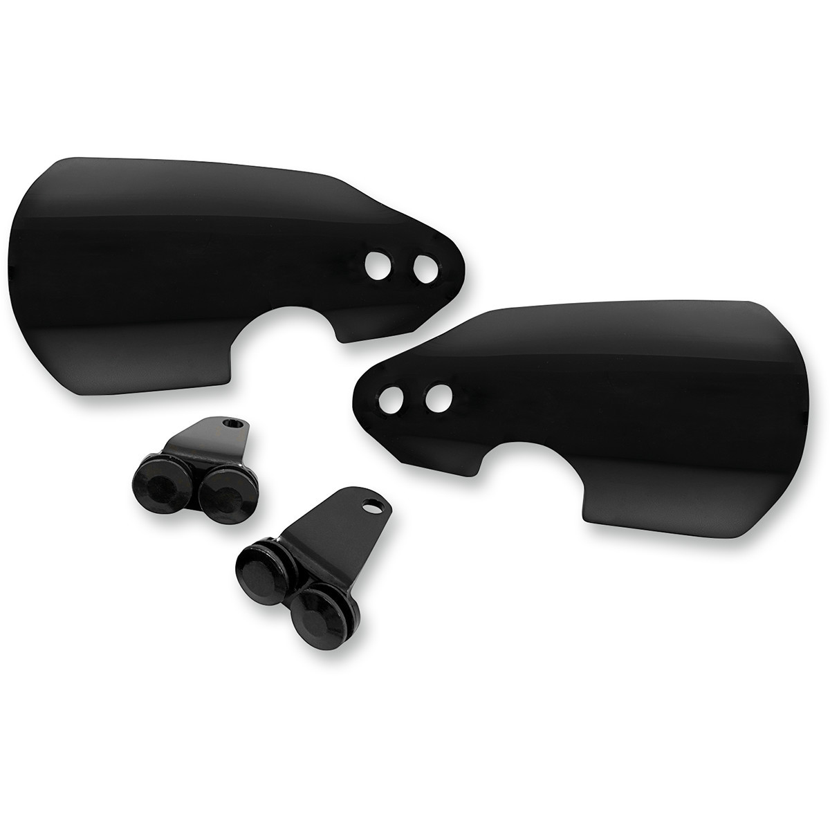 Memphis Shades #MEB7219 - Handguards - Black - Dyna/Softail/Touring