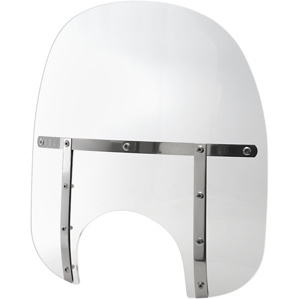 Memphis Shades #MEM3620 - Fats Windshield - 17" - Headlight - Clear