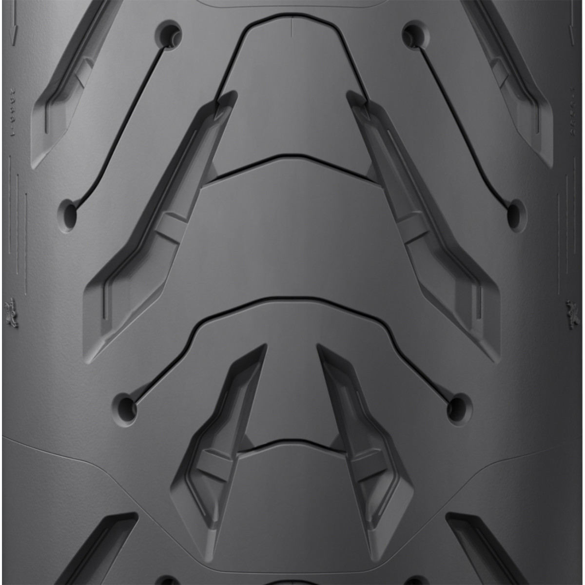 Michelin #91074 - Tire - Road 6 - Front - 110/70ZR17 - 54W