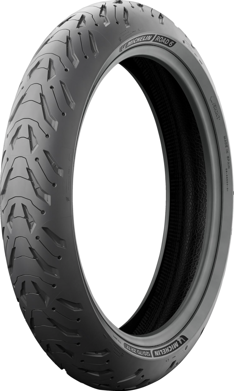 Michelin 91074 - Tire - Road 6 - Front - 110/70R17 - 54W