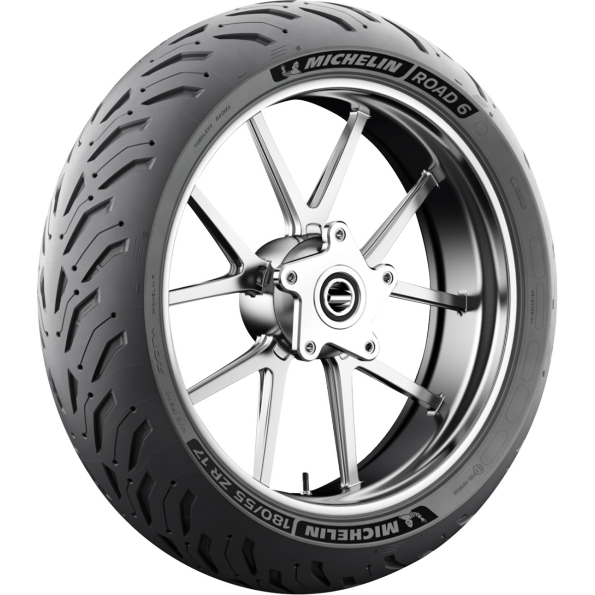 Michelin #89542 - Tire - Road 6 - Rear - 180/55ZR17 - (73W)