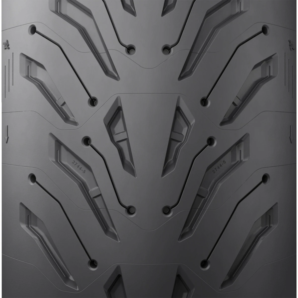 Michelin #89542 - Tire - Road 6 - Rear - 180/55ZR17 - (73W)
