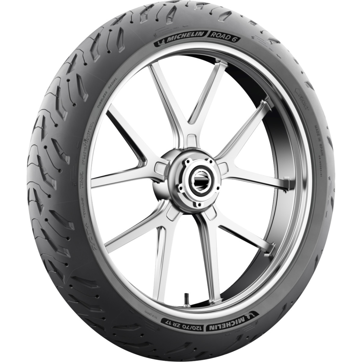Michelin #26276 - Tire - Road 6 - Front - 120/70ZR17 - (58W)