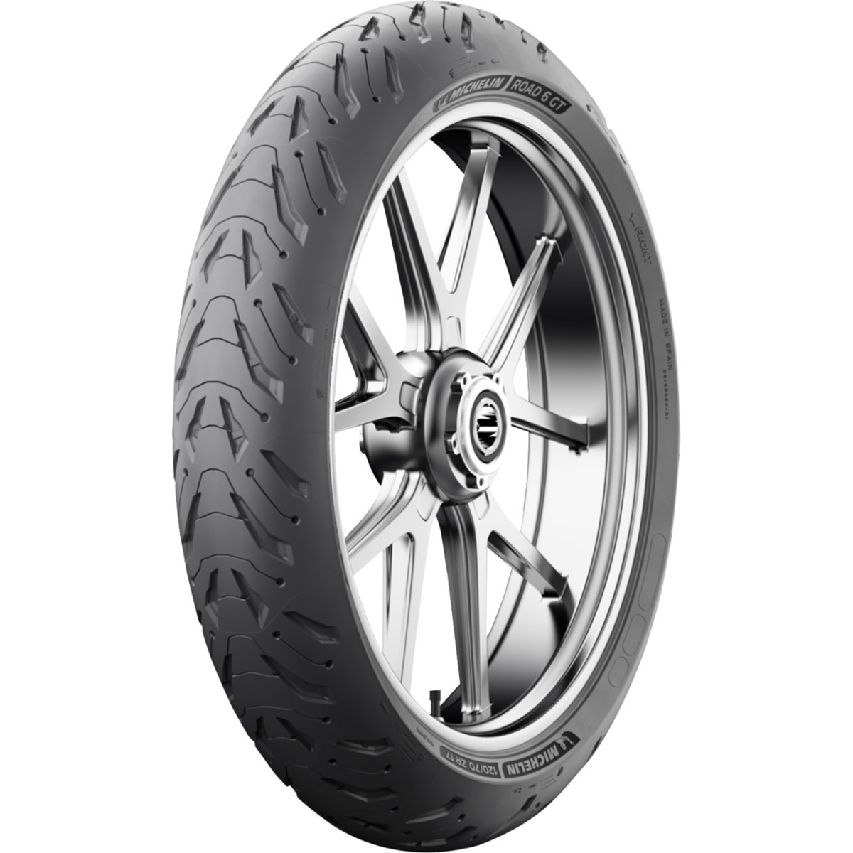 Michelin #44614 - Tire - Road 6 GT - Front - 120/70ZR17 - (58W)