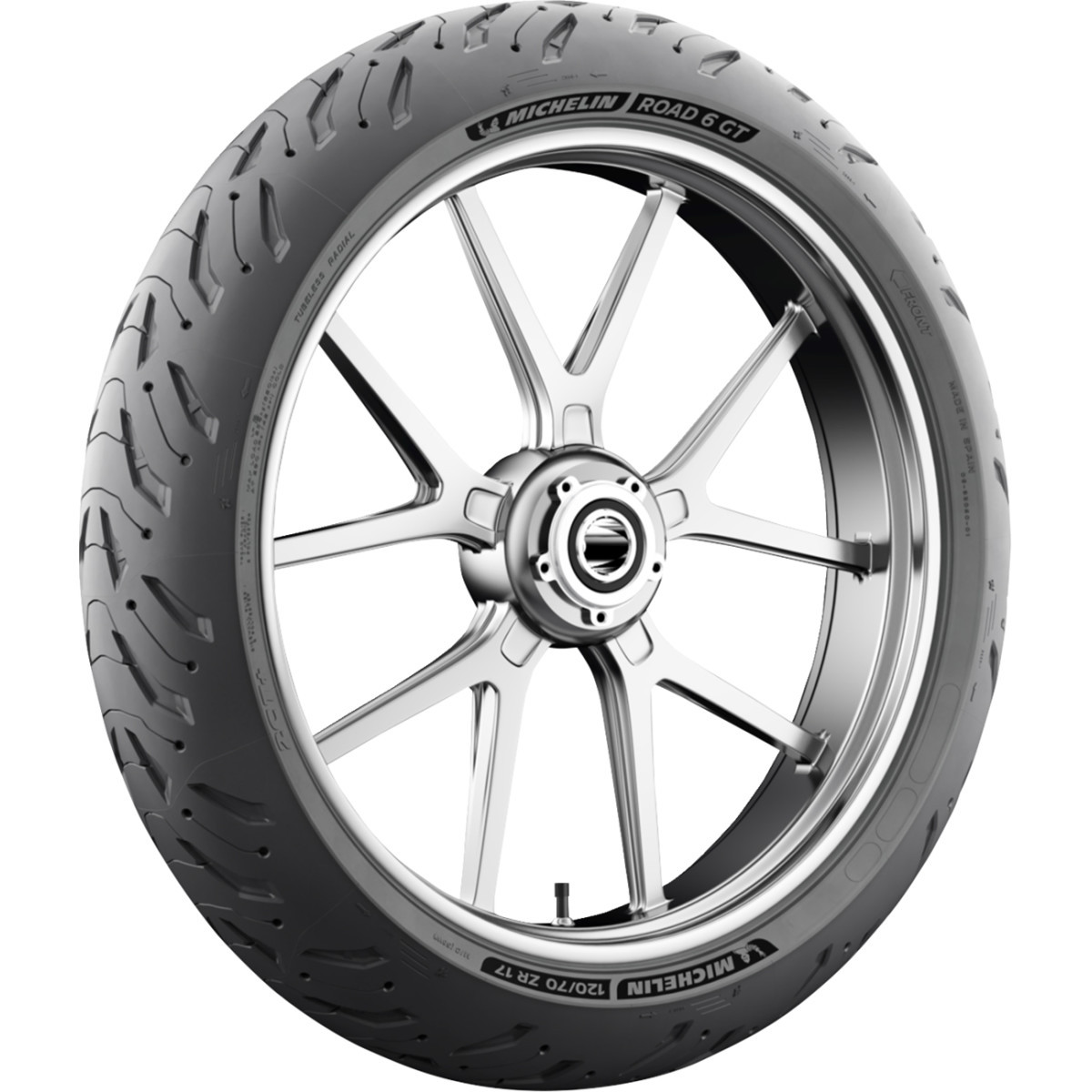 Michelin #44614 - Tire - Road 6 GT - Front - 120/70ZR17 - (58W)