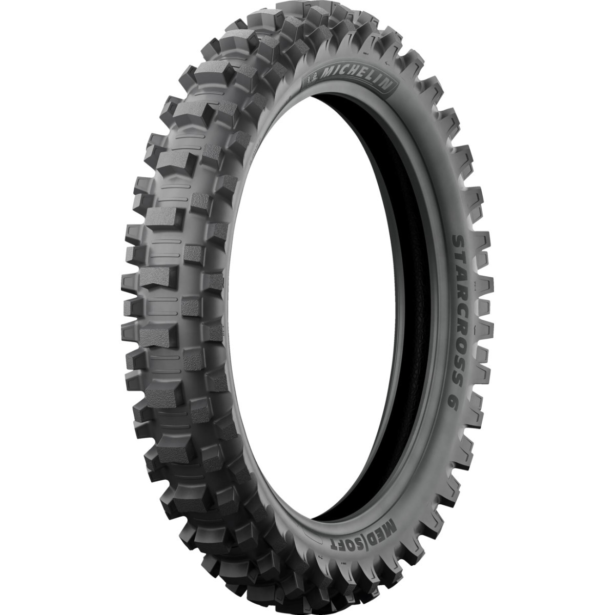 Michelin #51903 - Tire - StarCross 6 Medium Soft - Rear - 120/80-19 - 63M