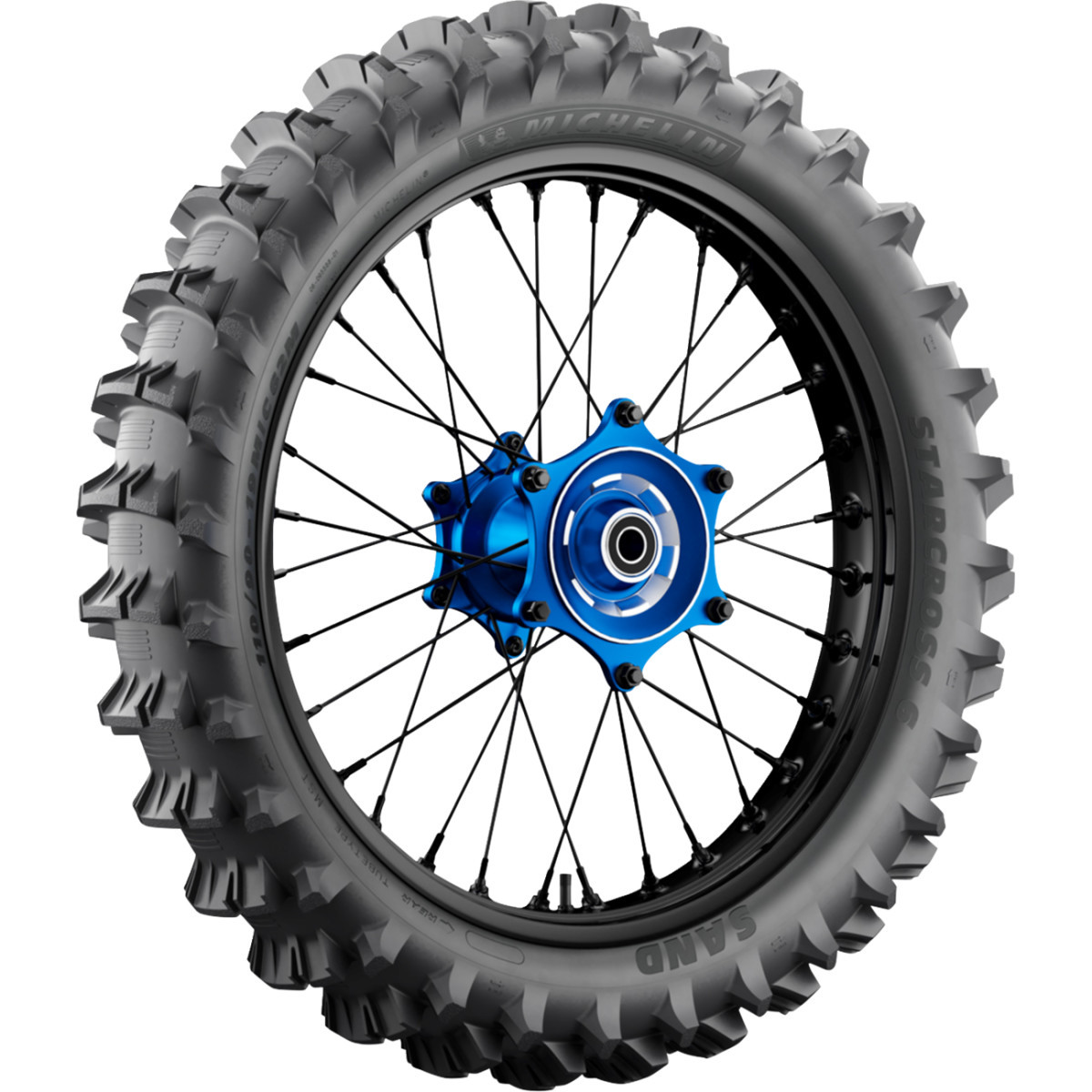 Michelin #47877 - Tire - StarCross 6 Sand - Rear - 110/90-19 - 62M
