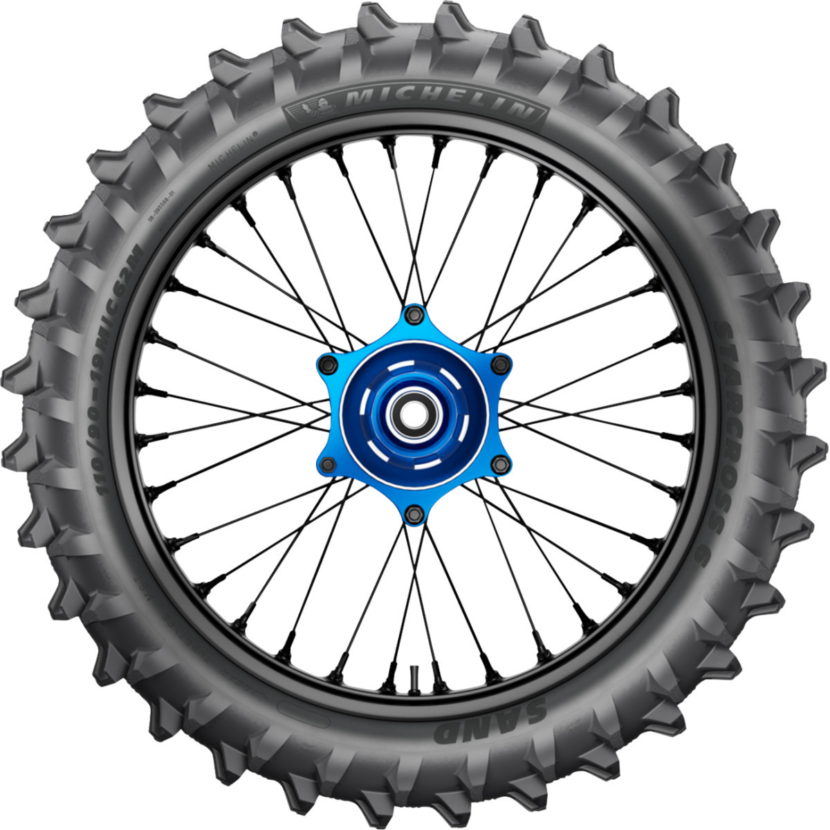 Michelin #47877 - Tire - StarCross 6 Sand - Rear - 110/90-19 - 62M
