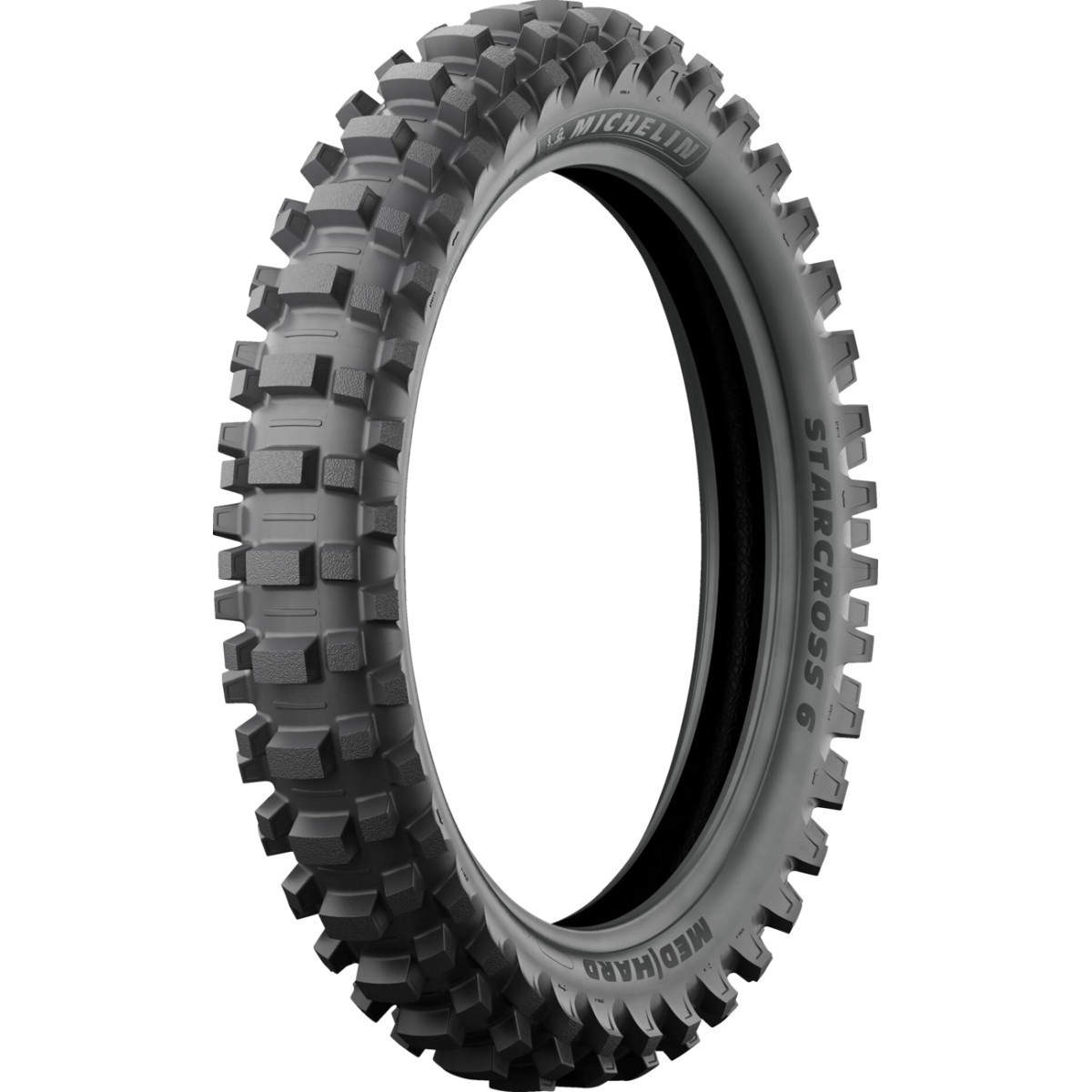 Michelin #42268 - Tire - StarCross 6 Medium Hard - Rear - 100/90-19 - 57M