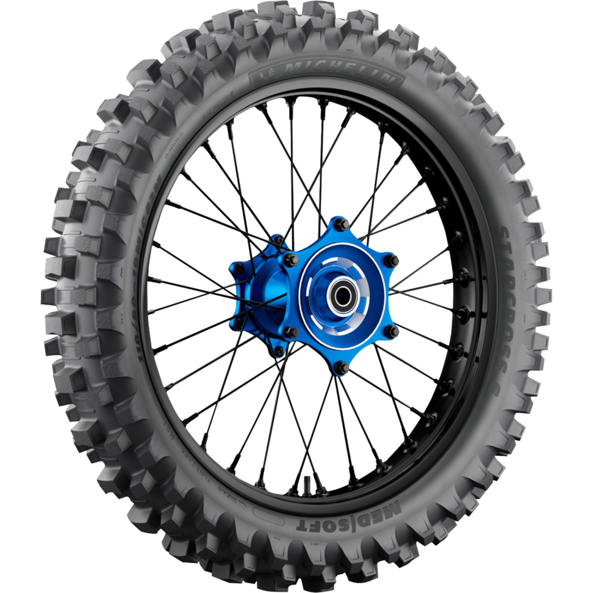 Michelin #53769 - Tire - StarCross 6 Medium Soft - Rear - 100/90-19 - 57M