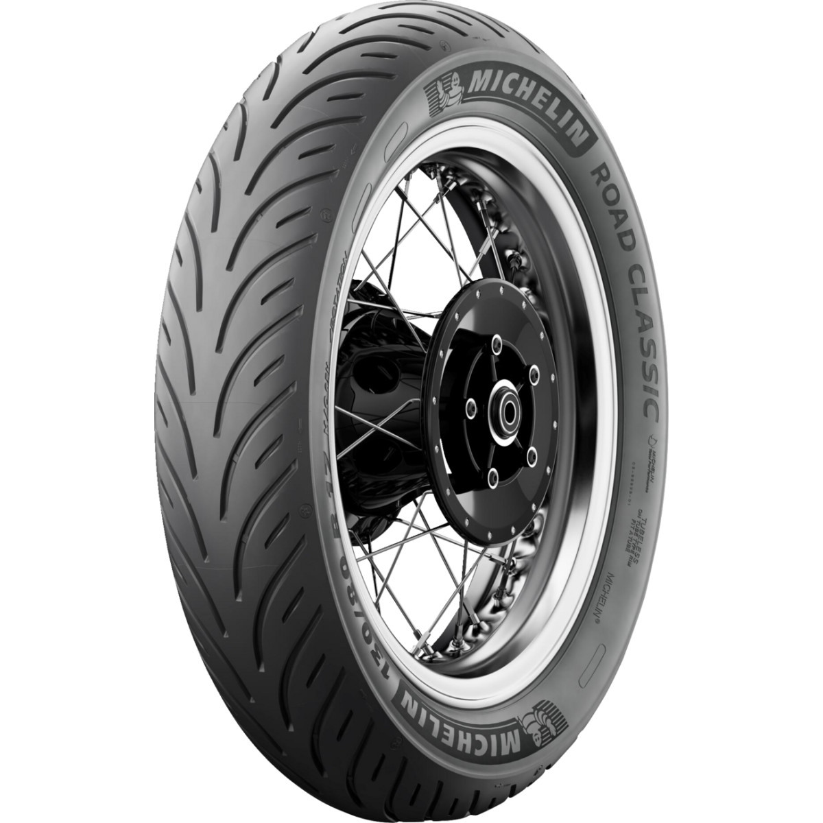 Michelin #25584 - Tire - Road Classic - Rear - 130/70B18 - 63H