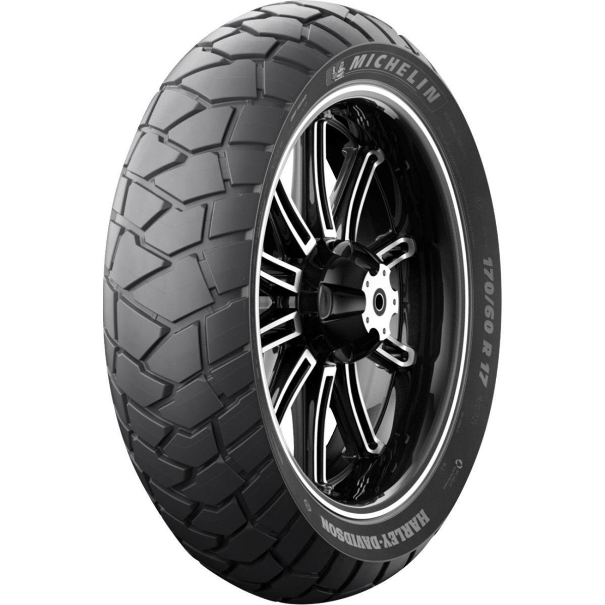Michelin #06587 - Tire - Scorcher Adventure - Rear - 170/60R17 - 72V