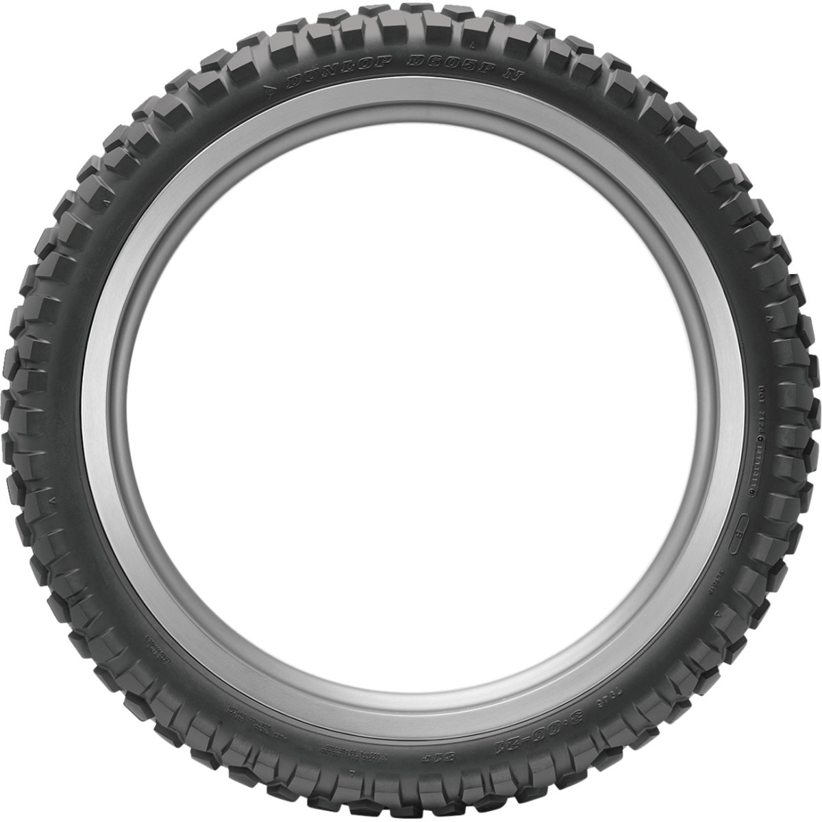 Dunlop #45154986 - Tire - D605 - Front - 90/90-21 - 54P