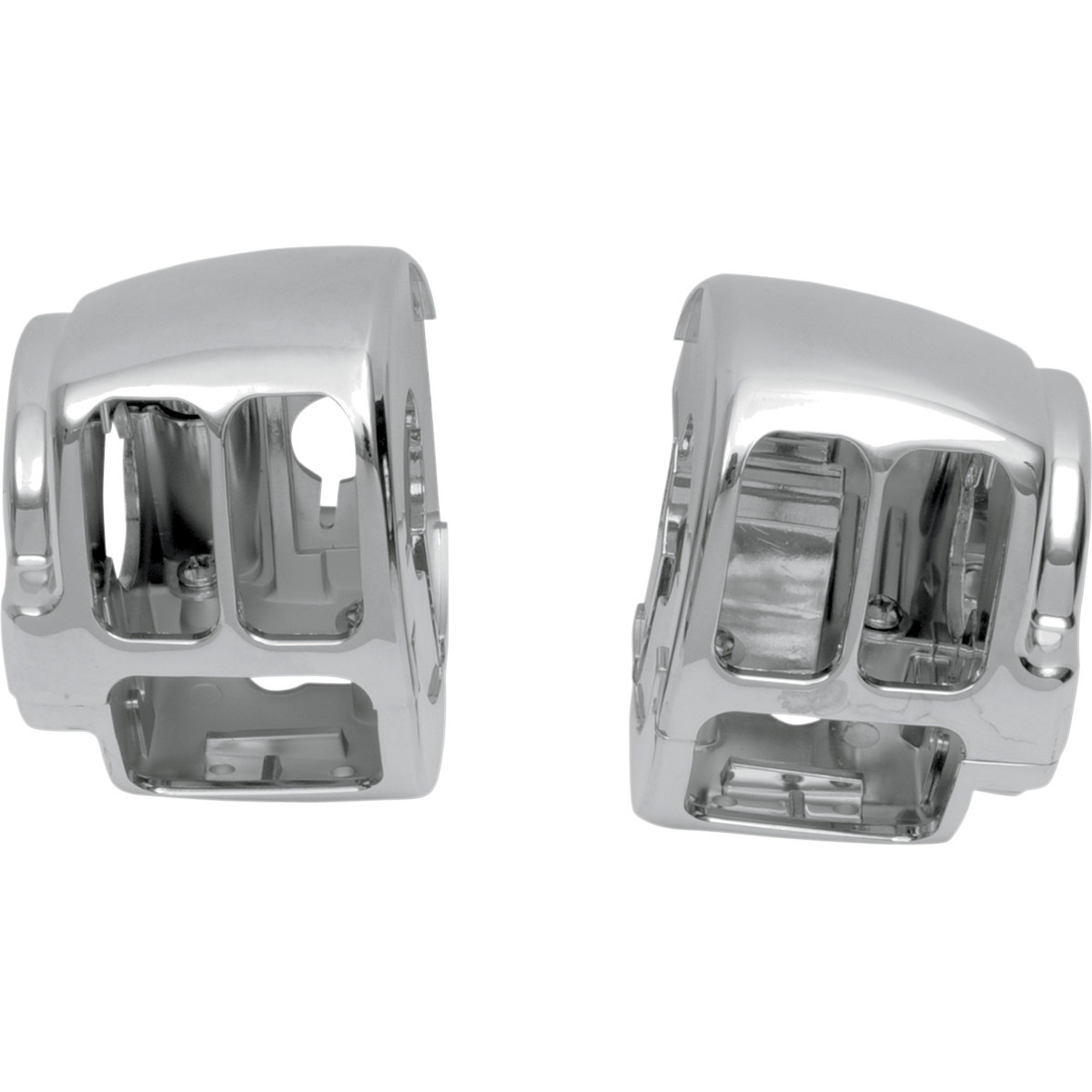 Drag Specialties - Handlebar Switch Housing Kit - Right - Upper - Chrome