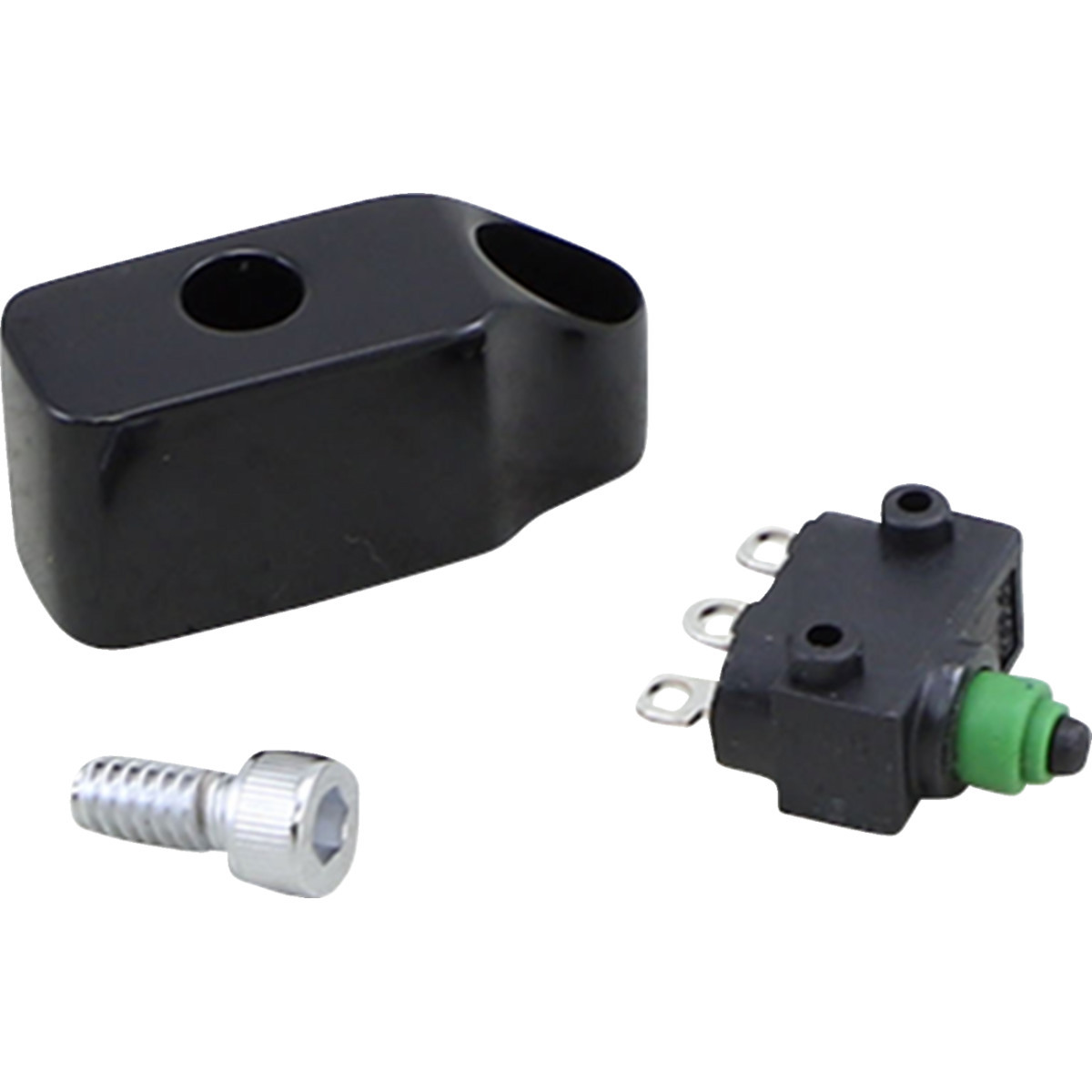 Performance Machine (PM) #0062-2942-B - Control Switch Housing - Includes Switch - Brake/Clutch - Black