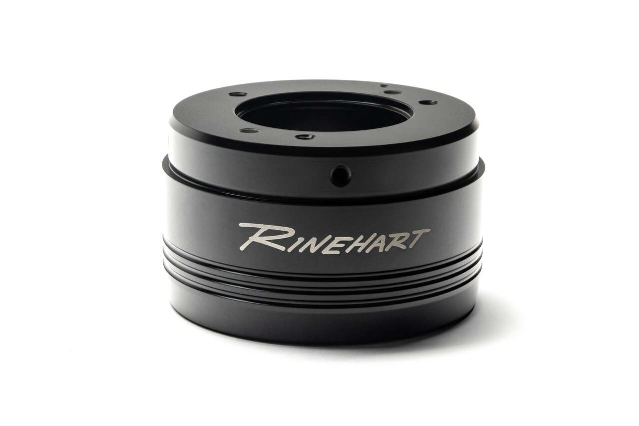 Rinehart Racing 900-0154 - 4.5" Tradition End Cap - Black Tradition End Cap Pair