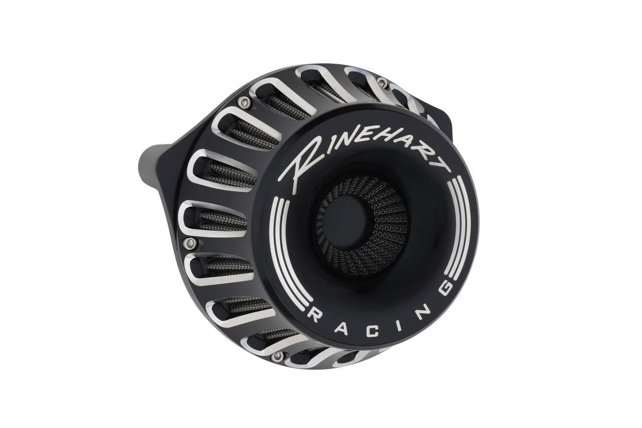 Rinehart Racing 910-0100C - Moto Series Inverted Air Cleaner - 2017-2023 M8 Touring & 2018-2024 M8 Softail / Chrome