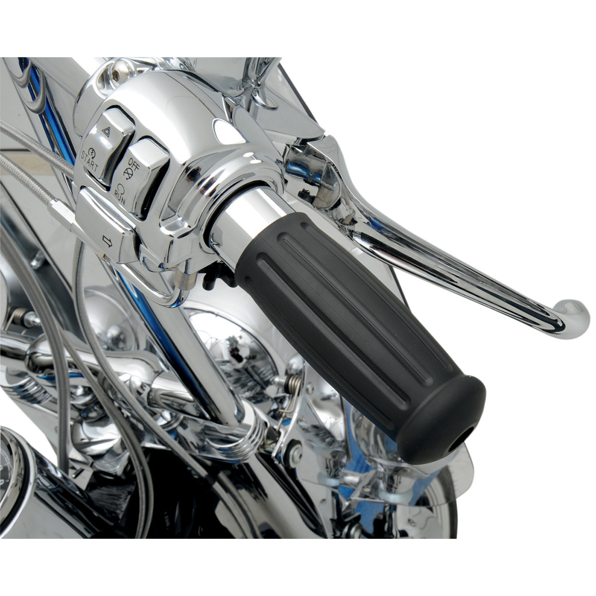 Drag Specialties - Vintage Style Grips - TBW