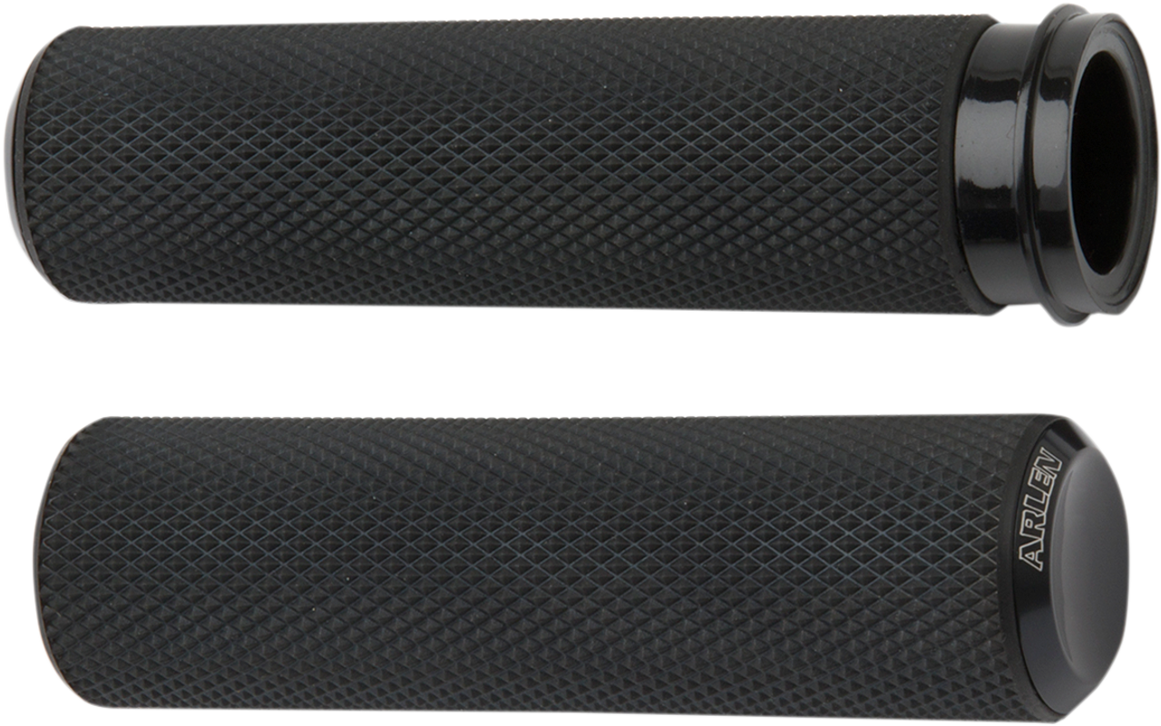 Grips - Knurled - TBW - Black