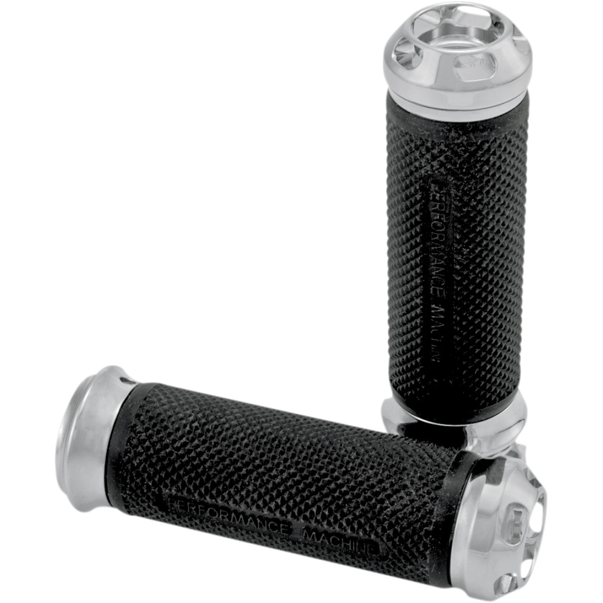Performance Machine (PM) #0063-2044-CH - Elite Apex Custom Grips - TBW - Chrome
