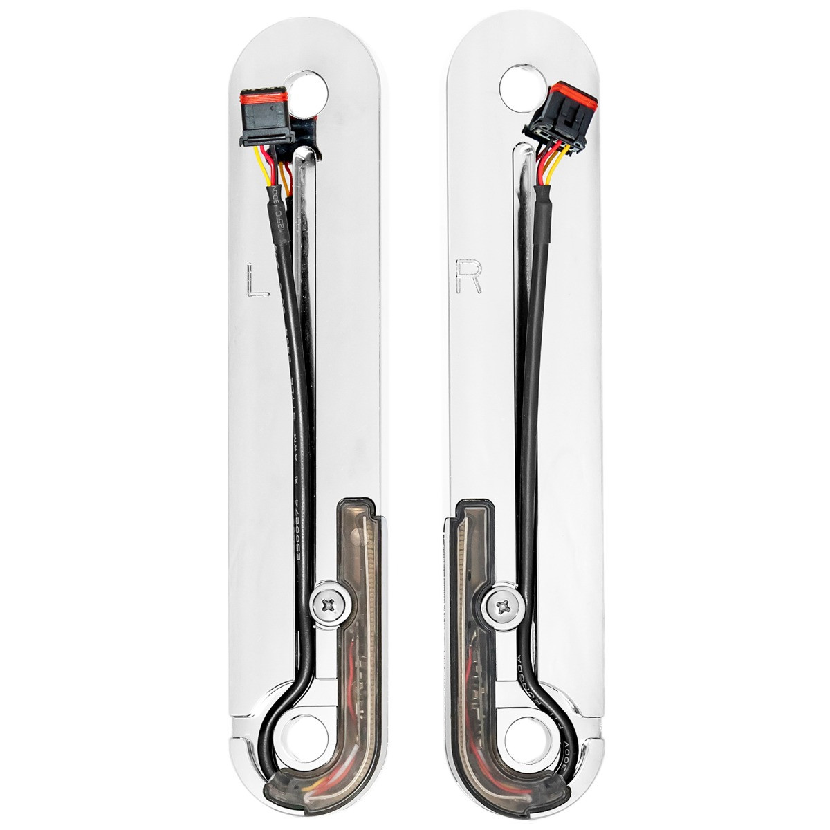 Hogworks Billet Fork Turn / Drl Signals for 14-'25 Street Glide | Chrome