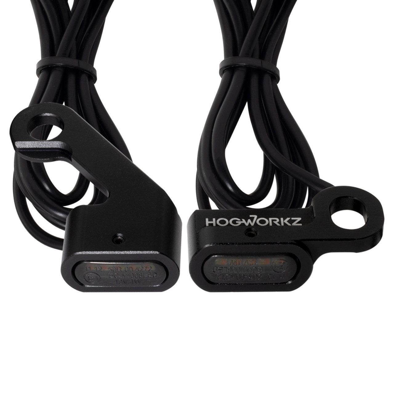 Hogworks Led Handlebar Drl / Turn Signals for Harley® Dyna/Softail/Sportster | Black