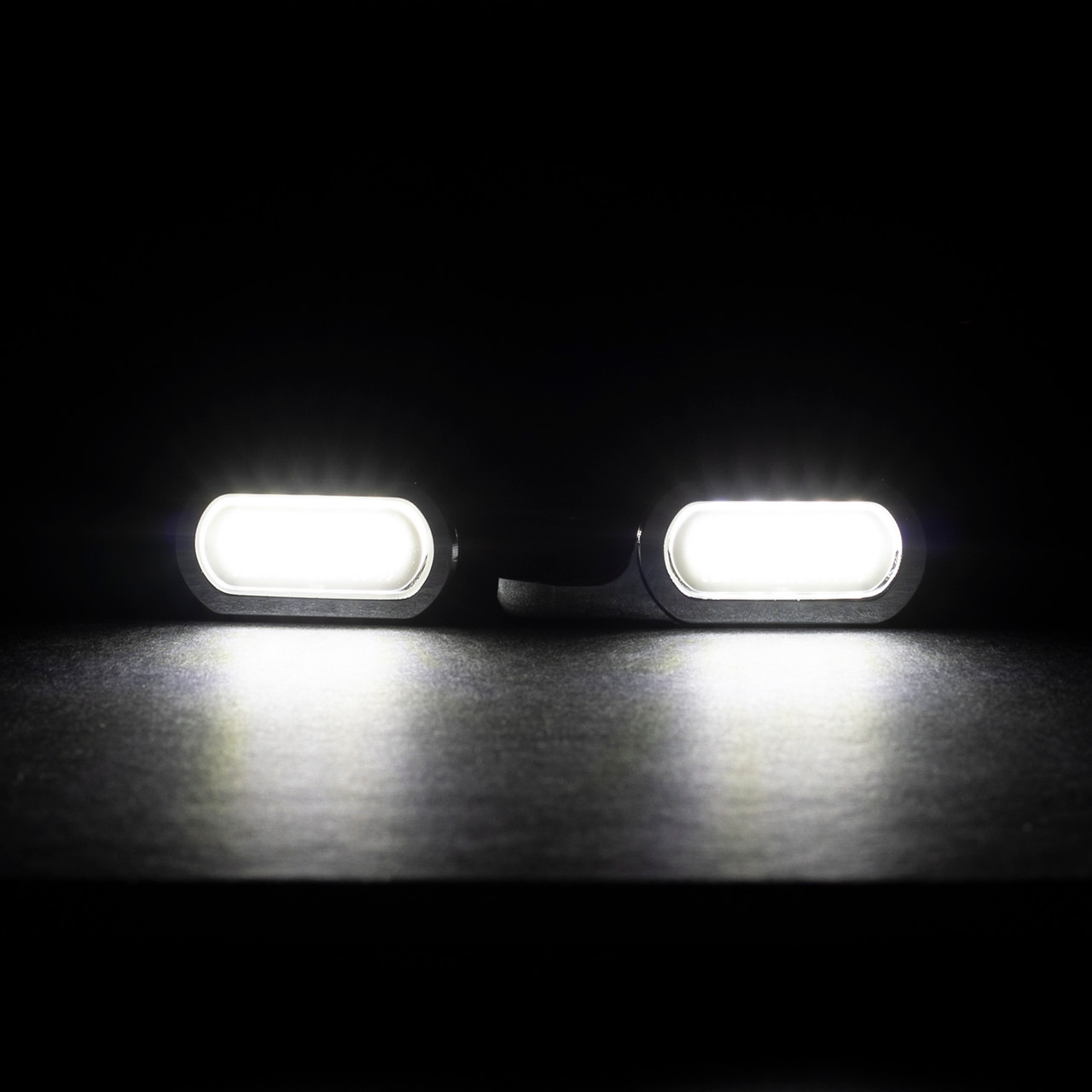 Hogworks Led Handlebar Drl / Turn Signals for Harley® Dyna / Softail / Sportster | Chrome