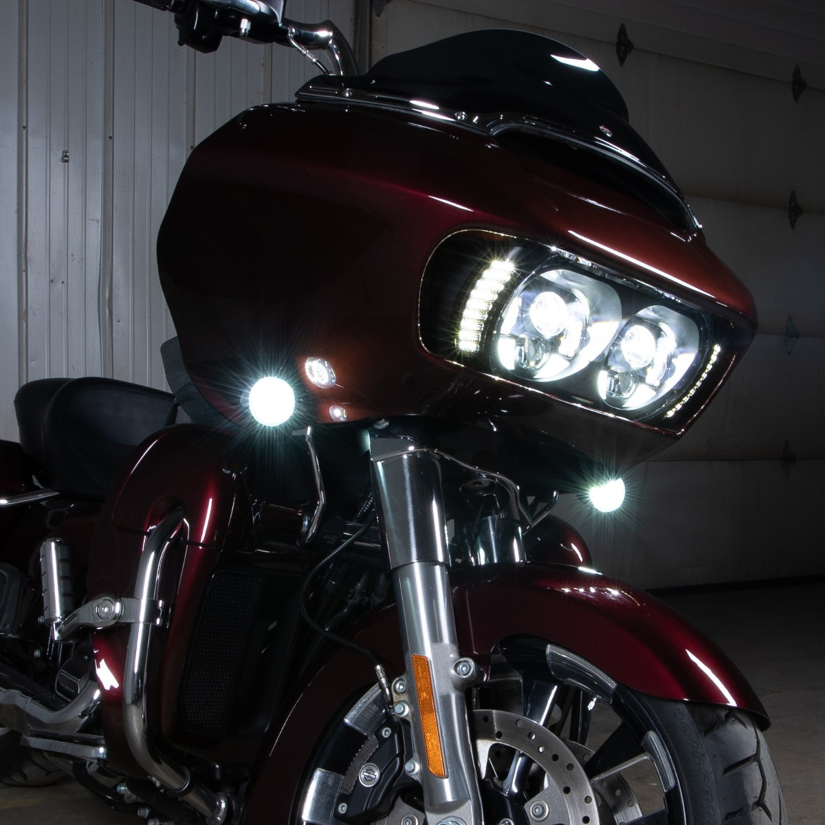 Hogworks Hogworkz® Sequentialz Led Front Turn Signals for Harley-davidson® | 1157 Base, Bullet Lens