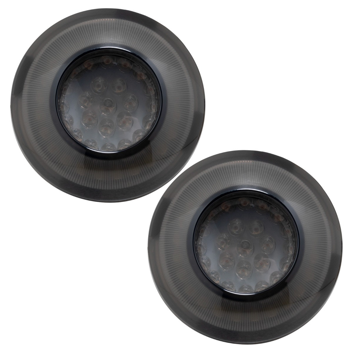 Hogworks Hogworkz® Halomaker® Led Front Turn Signals for Harley-davidson® | 1157 Base, Bullet Lens