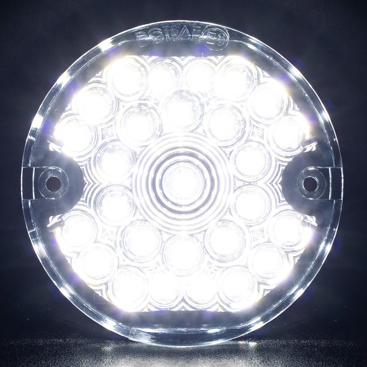 Hogworks Hogworkz® Pro Grid Led Front Turn Signals for Harley-davidson® | 1157 Base, Flat Lens