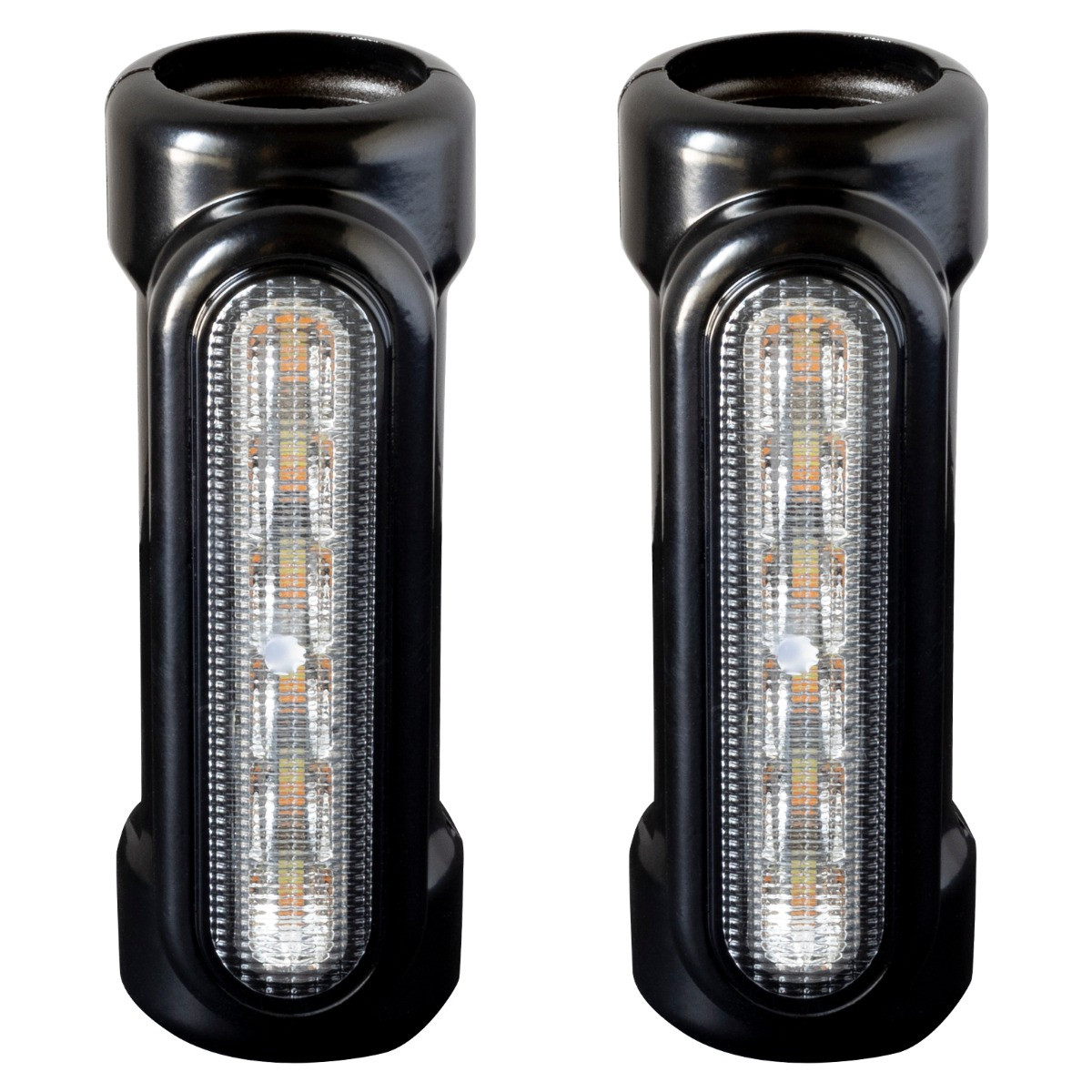 Hogworks Hogworkz® Black Engine Guard / Highway Bar Led Lights