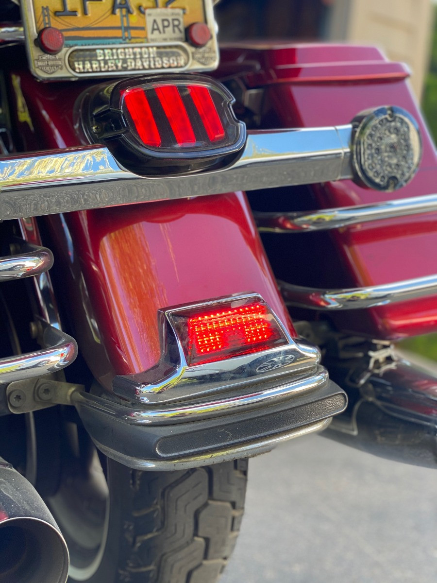 Hogworks Rear Fender Led Tip Light for Harley-davidson® - Red