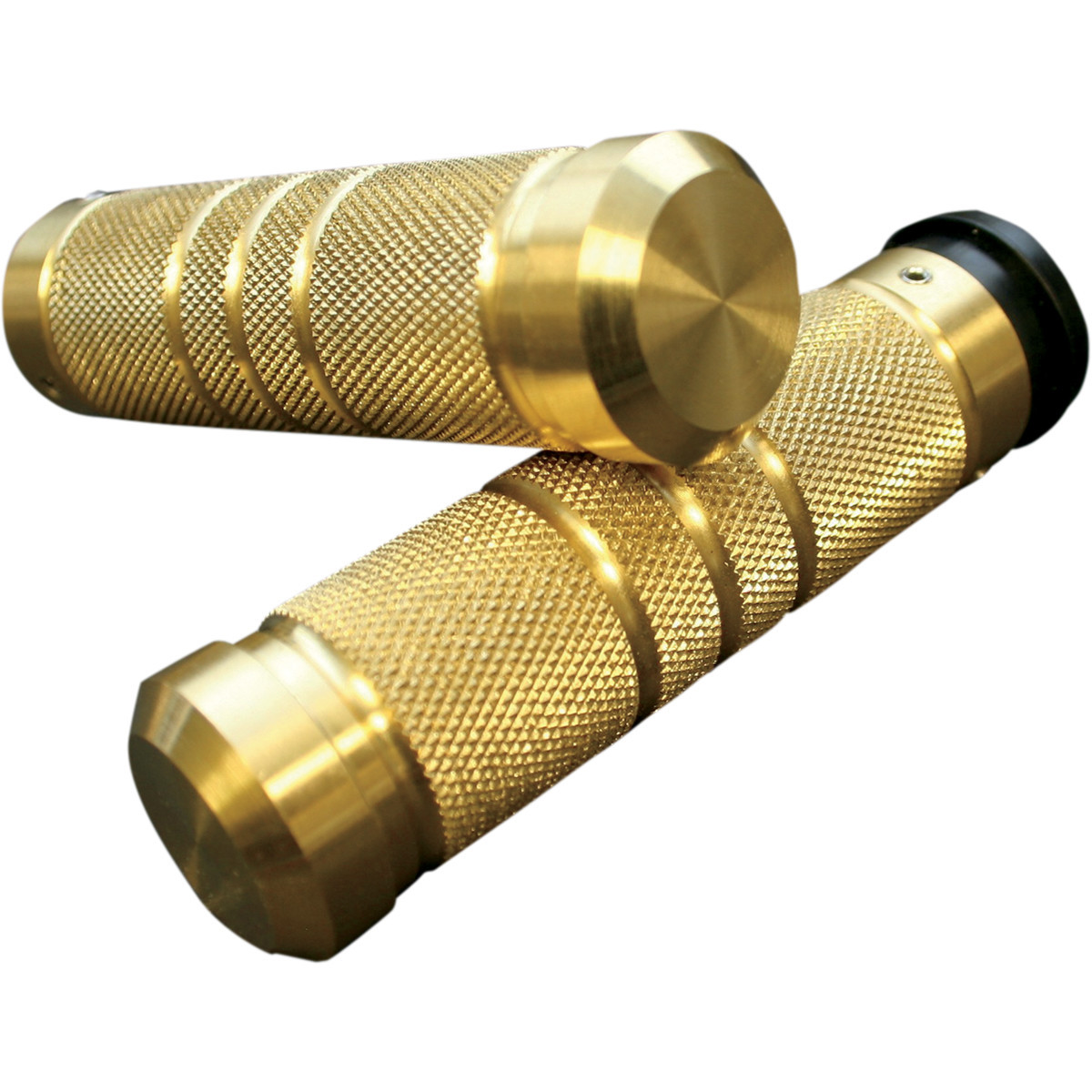 Accutronix #GR101-KG5 - Knurled Grooved Custom Grips - TBW - Brass