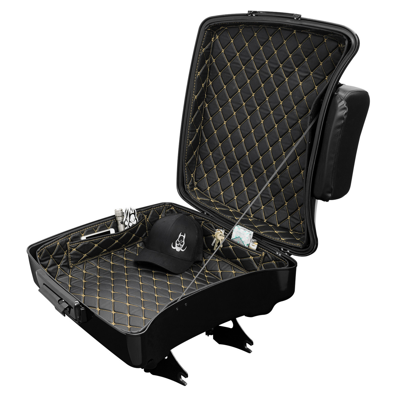 Hogworks Hogworkz® Chopped Tour Pack Liner | Black w/ Cream Stitching