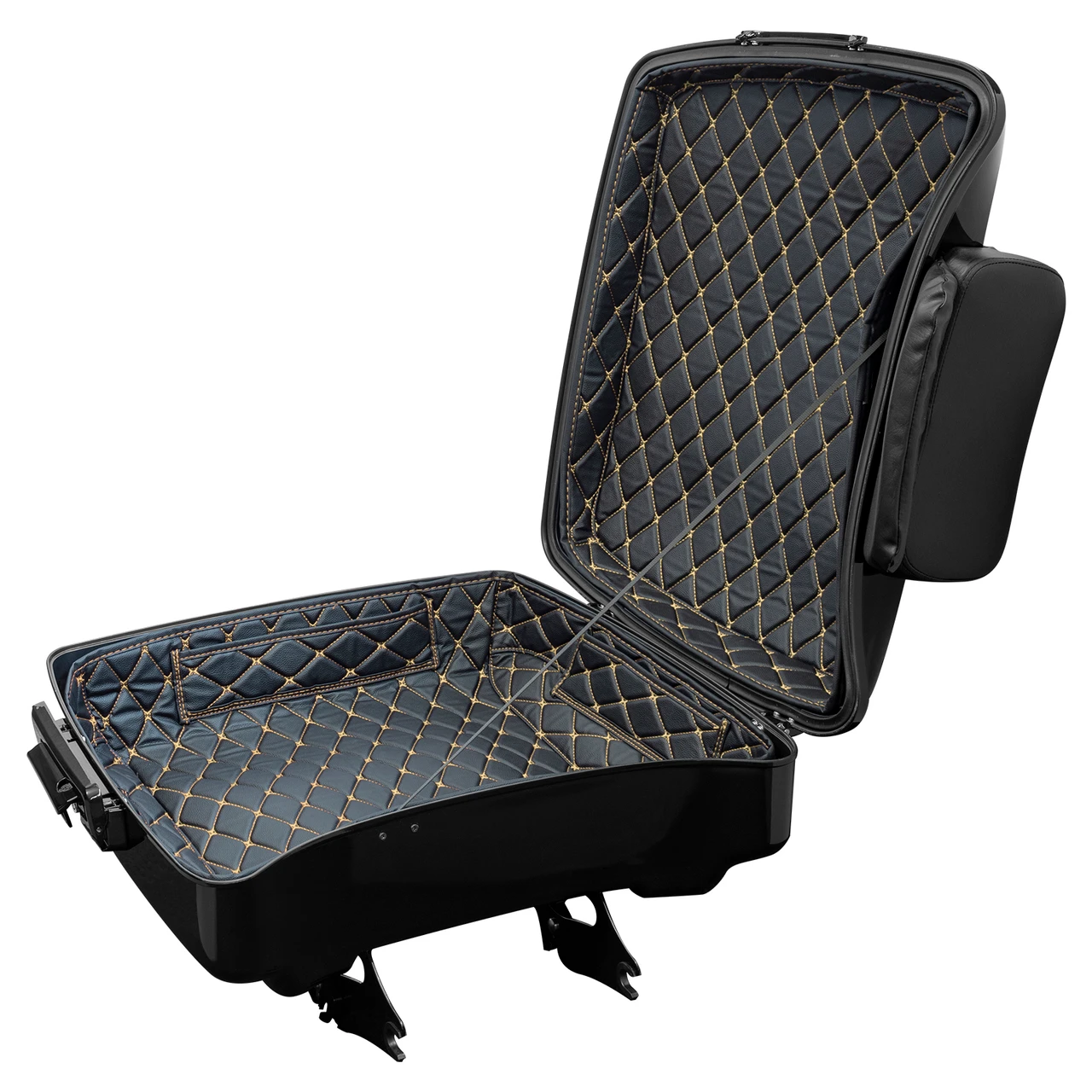 Hogworks Hogworkz® Chopped Tour Pack Liner | Black w/ Cream Stitching